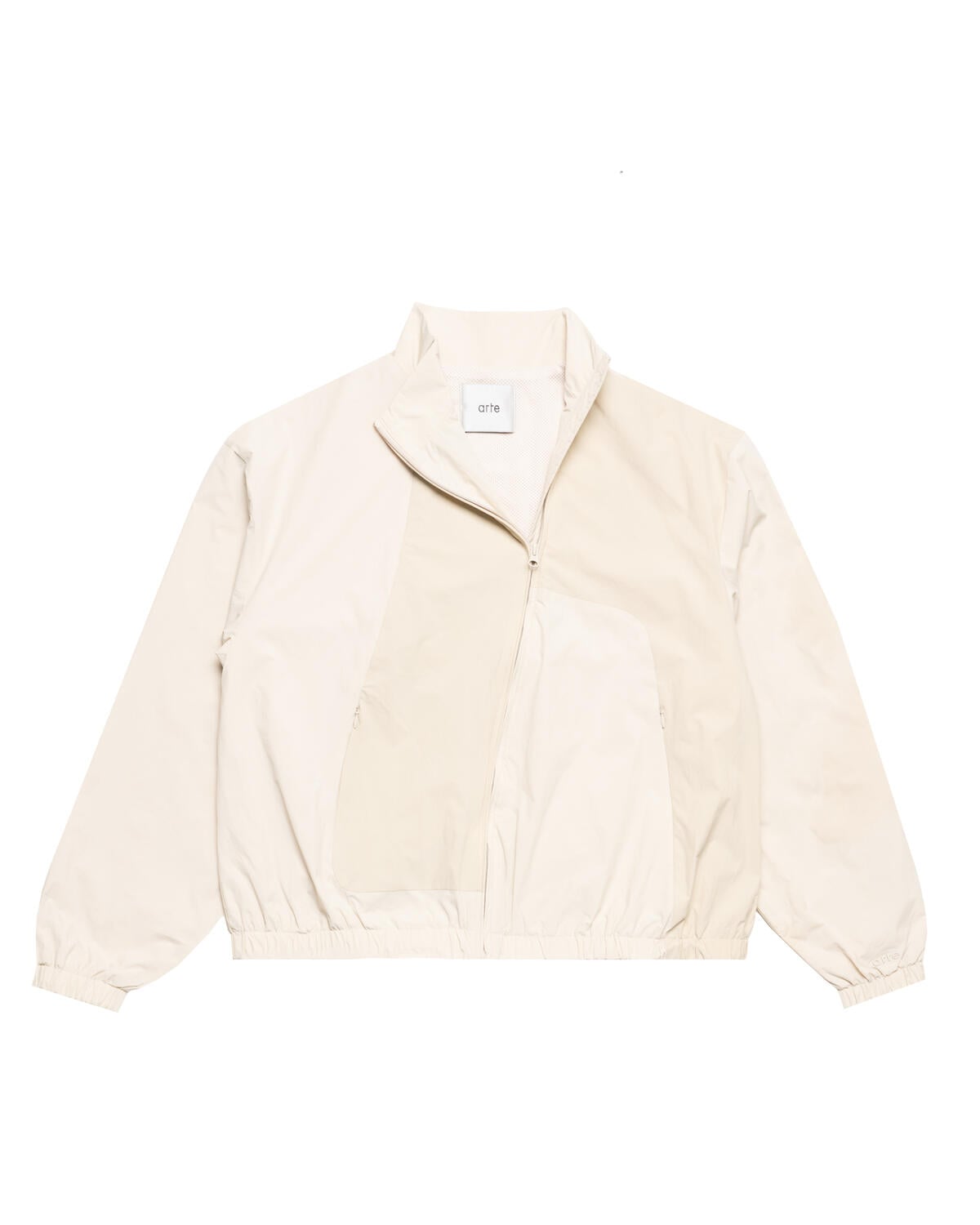 Arte Antwerp Curve Zipper Jacket | SS26-037J-CRM | AFEW STORE